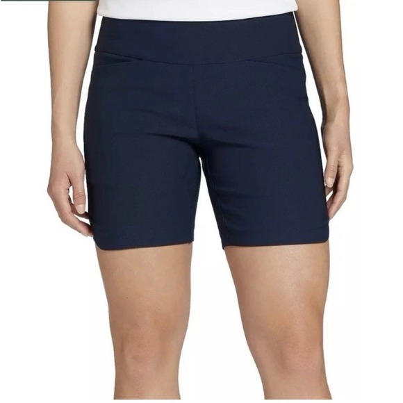 Lady Hagen Pants - NWT Lady Hagen 7" Tummy Control Golf Shorts – Dark Navy – XS